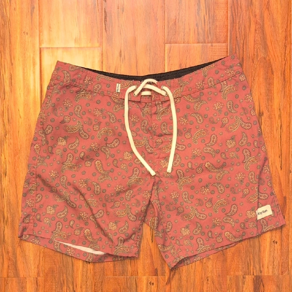 Vilebrequin Red Board Shorts Quick-Drying Swimwear